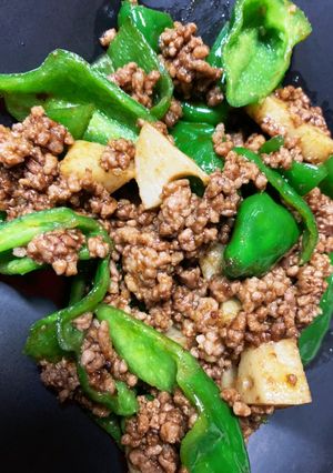 ひき肉とシャキシャキ野菜たちの炒めもの-レシピのメイン写真
