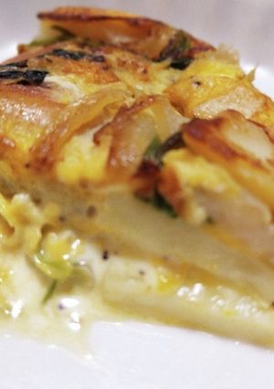 簡単!チーズinスパニッシュオムレツ!-レシピのメイン写真