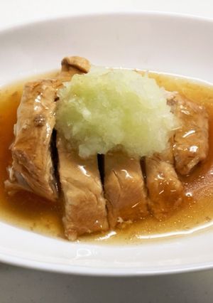 簡単♪ 胸肉ポン酢煮-レシピのメイン写真