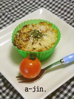 お弁当に✿余ったポテサラで簡単ココット-レシピのメイン写真