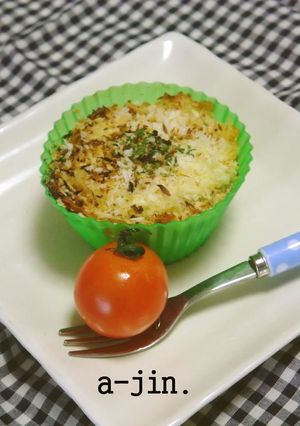 お弁当に✿余ったポテサラで簡単ココット-レシピのメイン写真