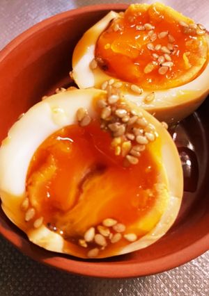 完璧な味玉 味付け卵 味付け玉子 ゆで卵-レシピのメイン写真