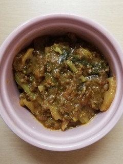 れんこんと菜の花のスパイスキーマカレー-レシピのメイン写真