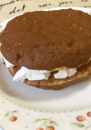 恋したチョコとおから❤低糖チョコパイ-レシピのメイン写真