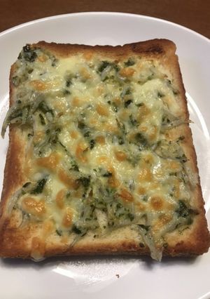 栄養満点！じゃこトースト-レシピのメイン写真