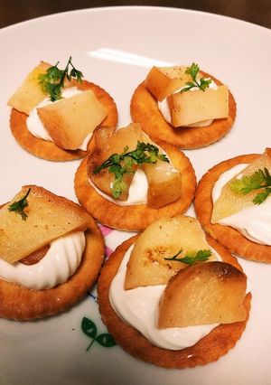 焼きリンゴでリッツ-レシピのメイン写真