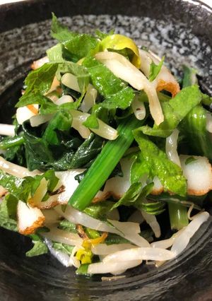 フライパンでほうれん草の和物-レシピのメイン写真