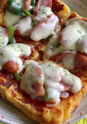 フレンチトースト ピザ-レシピのメイン写真