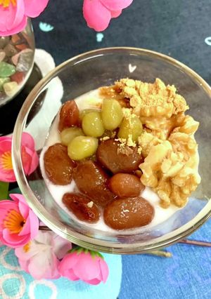腸活に♬お豆を乗せたヨーグルト♪-レシピのメイン写真
