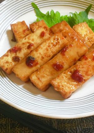 *厚揚げの梅照り焼き*-レシピのメイン写真