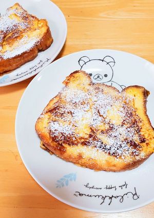 生クリームで☆濃厚フレンチトースト-レシピのメイン写真