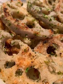 れんこんの磯辺揚げ焼き☆-レシピのメイン写真