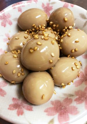 ミョルチアルうずらの醤油煮-レシピのメイン写真