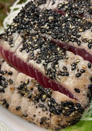 マグロの胡麻焼き-レシピのメイン写真