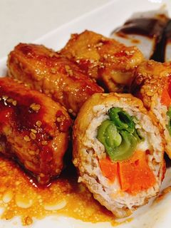 焼肉のタレで簡単★チーズ肉巻き★おかず-レシピのメイン写真