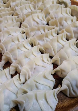 ビールに合う☆ザーサイ入り餃子☆-レシピのメイン写真