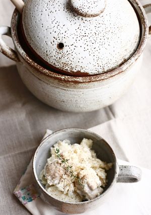 簡単クリームリゾット風＊進化ver.＊-レシピのメイン写真