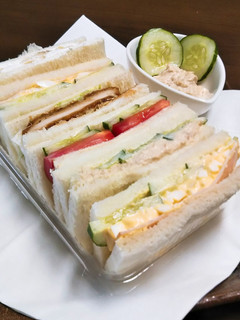 簡単♪カツサンド(市販)-レシピのメイン写真