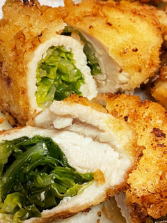 鶏胸肉のロールキャベツカツ♪-レシピのメイン写真