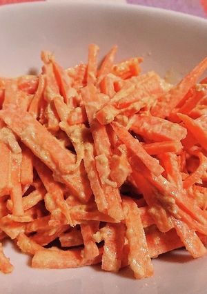 にんじんとツナの味噌マヨサラダ-レシピのメイン写真