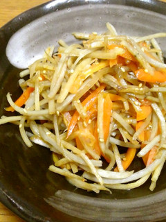 1番おいしくできた☆きんぴらごぼう☆-レシピのメイン写真