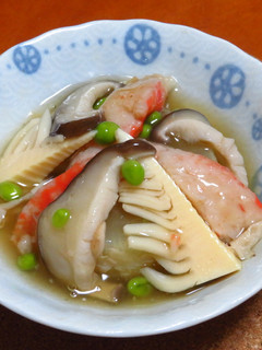 低コレステロール@大根と湯葉の彩り煮物-レシピのメイン写真