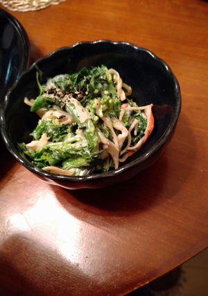 菜の花と切り干し大根サラダ-レシピのメイン写真