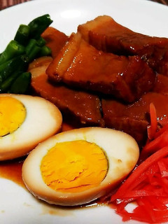 超簡単!ヘルシーな豚ロースの角煮!!-レシピのメイン写真