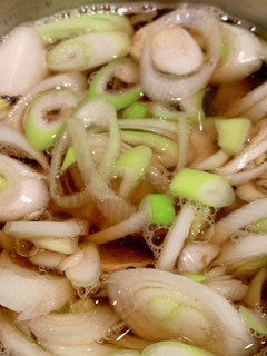 簡単、ネギ豚しゃぶしゃぶ蕎麦-レシピのメイン写真