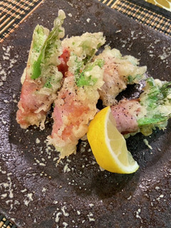 蕾菜と生ハムのフリット-レシピのメイン写真