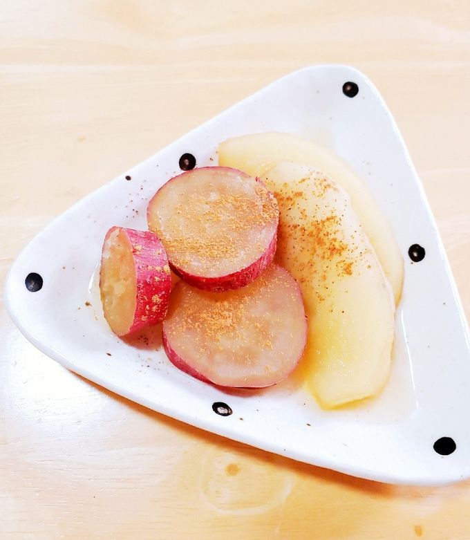 りんごとさつまいもの紅茶煮-レシピのメイン写真