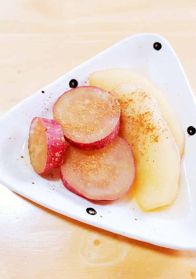 りんごとさつまいもの紅茶煮-レシピのメイン写真