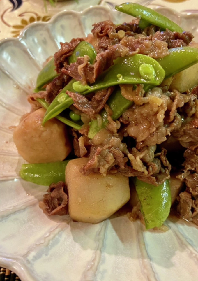 里芋と牛肉の煮っころがし-レシピのメイン写真