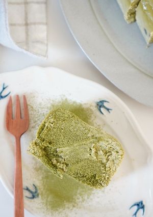 抹茶と白ごまのテリーヌ-レシピのメイン写真
