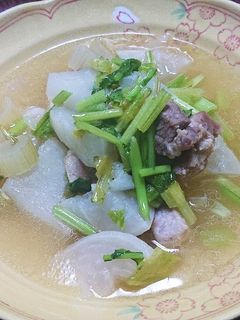 蕪、大根、白葱の白モノポトフ-レシピのメイン写真