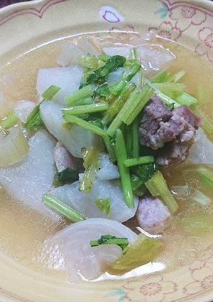 蕪、大根、白葱の白モノポトフ-レシピのメイン写真
