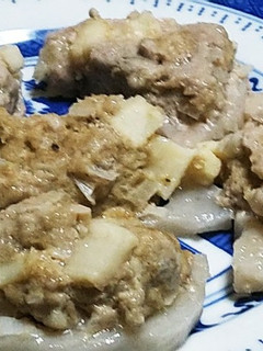 れんこん台座のイカ焼売(皮不要)-レシピのメイン写真