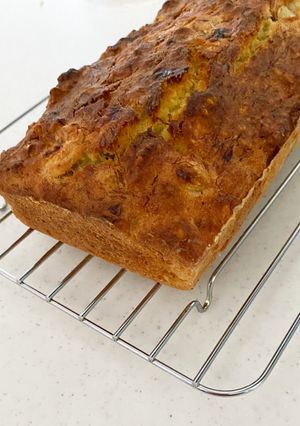 バナナたっぷり、米粉のバナナケーキ。-レシピのメイン写真