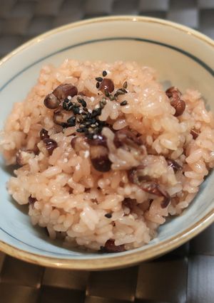 【圧力鍋】お赤飯-レシピのメイン写真