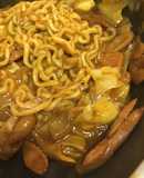 欧風カレーヌードルふう☆プルダック麺