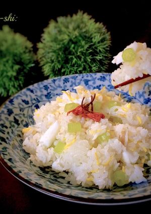 春の香り満開！　鯛と蕗の香りご飯-レシピのメイン写真