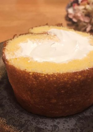 HMで☆生クリームロールケーキ-レシピのメイン写真
