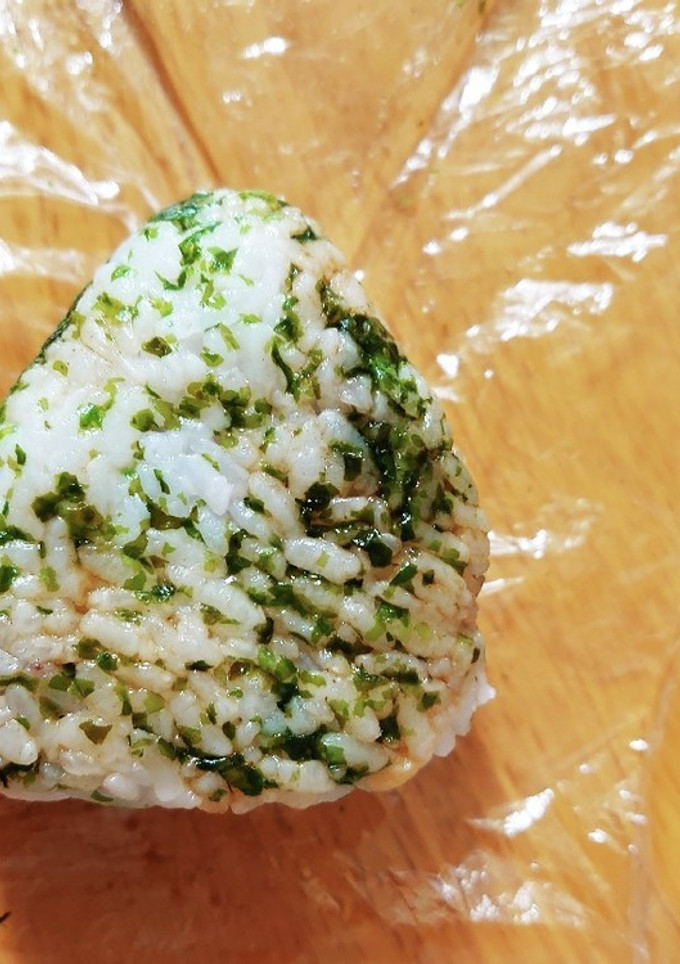 消費に！簡単 青のり おにぎり-レシピのメイン写真