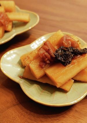 梅ごぼう＊甘酸っぱく炊いたやつ-レシピのメイン写真