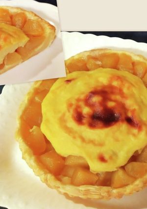 アップルパイ☆カスタードクリームのせ-レシピのメイン写真