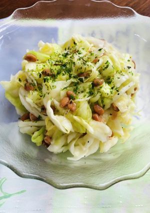 酢キャベツ納豆-レシピのメイン写真