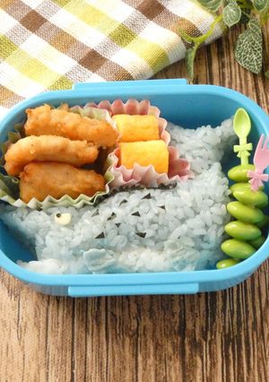 モササウルスのデコおにぎり-レシピのメイン写真