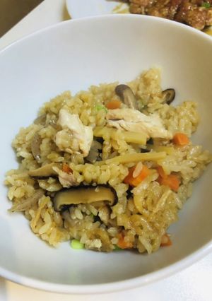 もりもり具沢山！鶏五目炊き込みご飯-レシピのメイン写真