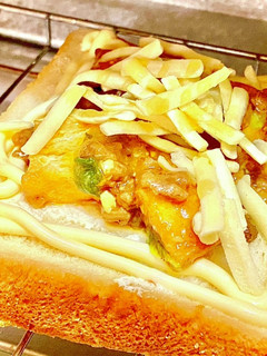 麻婆豆腐トースト!タロの弁当朝食編^_^-レシピのメイン写真