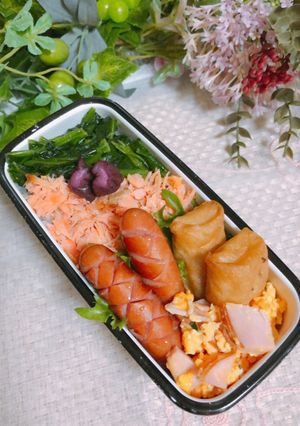 高校1年女子お弁当♡2021.03.08-レシピのメイン写真